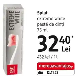 DM Splat extreme white pastă de dinți Ofertă