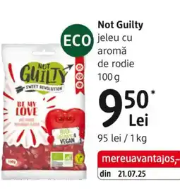 DM Not Guilty jeleu cu aromă de rodie Ofertă