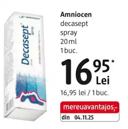 DM Amniocen decasept spray Ofertă