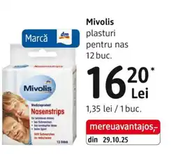 DM Mivolis plasturi pentru nas Ofertă
