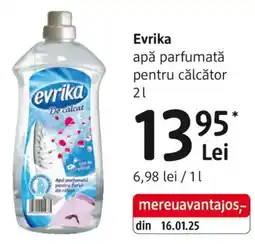 DM Evrika apǎ parfumată pentru călcător Ofertă