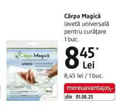 DM Cârpa Magică lavetǎ universală pentru curățare Ofertă