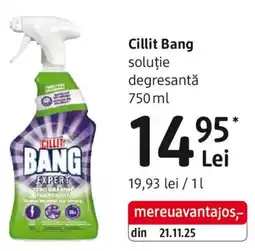 DM Cillit Bang soluţie degresantă Ofertă