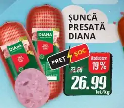 Diana Supermarket Şuncă presată diana Ofertă