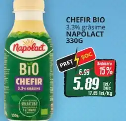 Diana Supermarket Chefir bio 3.3% grăsime napolact Ofertă