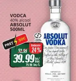 Diana Supermarket Vodca 40% alcool ABSOLUT Ofertă