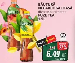 Diana Supermarket Băutură necarbogazoasă FUZE TEA Ofertă