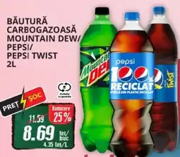Diana Supermarket Băutură carbogazoasă mountain dew/ pepsi/ pepsi twist Ofertă