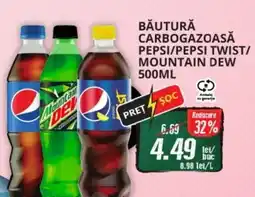 Diana Supermarket Băutură carbogazoasă pepsi/pepsi twist/ mountain dew Ofertă