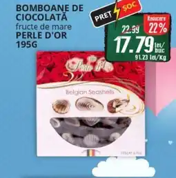 Diana Supermarket Bomboane de ciocolată fructe de mare PERLE D'OR Ofertă