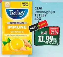Diana Supermarket Ceai lemon&ginger TETLEY Ofertă