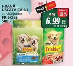 Diana Supermarket Hrană uscată câini cu vitǎ/junior friskies Ofertă