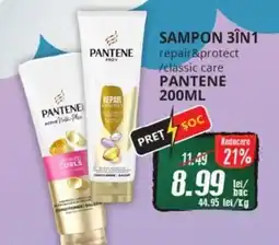 Diana Supermarket Sampon 3in1 repair&protect /classic care PANTENE Ofertă