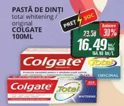 Diana Supermarket Pastă de dinți total whitening/ original COLGATE Ofertă