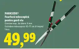 Lidl PARKSIDE Foarfecă telescopică pentru gard viu Ofertă
