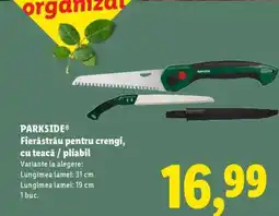 Lidl PARKSIDE Fierăstrău pentru crengi, cu teacă / pliabil Ofertă