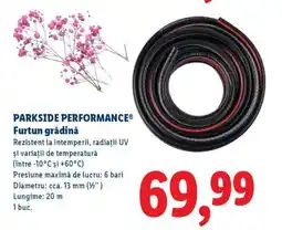 Lidl PARKSIDE PERFORMANCE Furtun grădină Ofertă