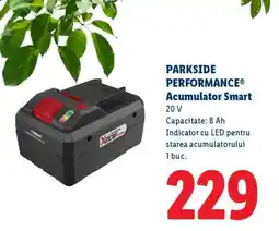 Lidl PARKSIDE PERFORMANCE Acumulator Smart Ofertă