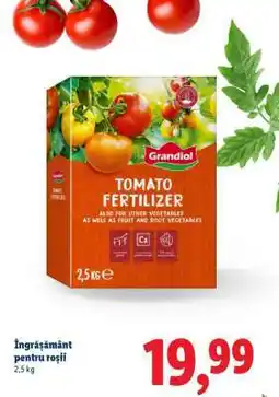 Lidl Grandiol Tomato Fertilizer Ofertă