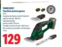 Lidl PARKSIDE Foarfecă pentru gazon Ofertă