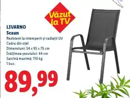 Lidl LIVARNO Scaun Ofertă