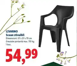 Lidl LIVARNO Scaun stivuibil Ofertă