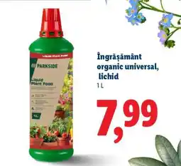 Lidl Îngrășământ organic universal, lichid Ofertă
