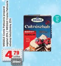 CBA MEGGLE Creme Patisserie preparat vegetal 25% Ofertă