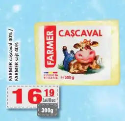 CBA FARMER caşcaval 40% Ofertă