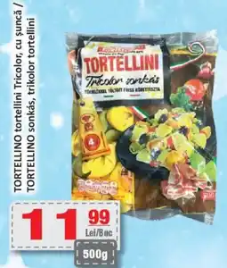 CBA TORTELLINO tortellini Tricolor, cu șuncă Ofertă