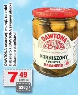 CBA DAWTONA castraveţi murați, cu ardei habanero Ofertă