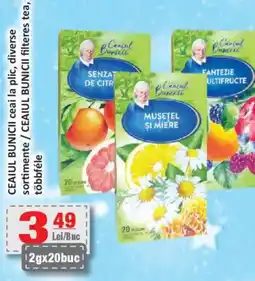 CBA CEAIUL BUNICII ceai la plic Ofertă
