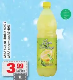 CBA LARA suc cu lămâie 40% Ofertă