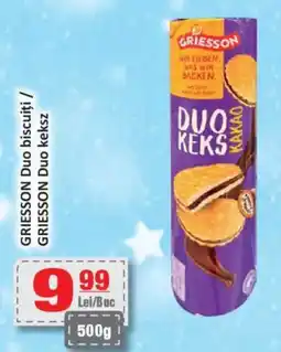 CBA GRIESSON Duo biscuiți Ofertă