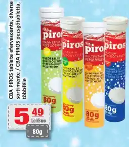 CBA CBA PIROS tablete efervescente Ofertă