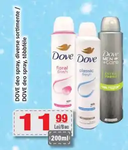 CBA DOVE deo spray Ofertă
