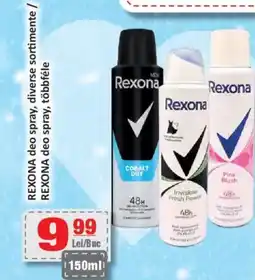CBA REXONA deo spray Ofertă
