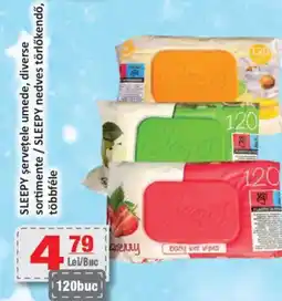 CBA SLEEPY şerveţele umede Ofertă