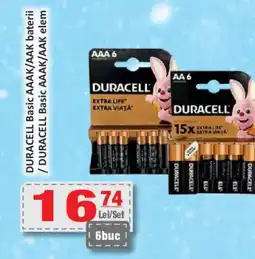 CBA DURACELL Basic AAAK/AAK baterii Ofertă