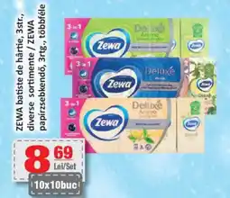 CBA ZEWA batiste de hârtie, 3str. Ofertă
