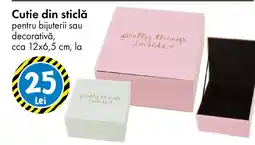 TEDI Cutie din sticlă Ofertă