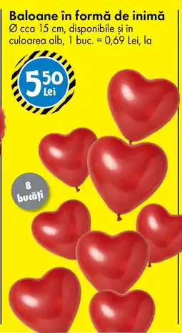 TEDI Baloane în formă de inimă Ofertă
