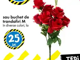 TEDI Sau buchet de trandafiri M Ofertă