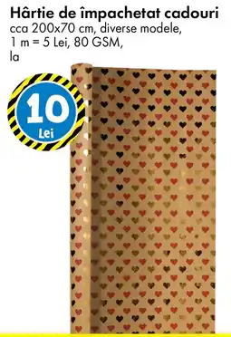 TEDI Hârtie de împachetat cadouri Ofertă