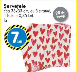 TEDI Şervețele Ofertă