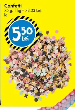 TEDI Confetti Ofertă