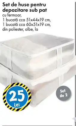 TEDI Set de huse pentru depozitare sub pat Ofertă