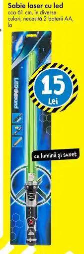 TEDI Sabie laser cu led Ofertă