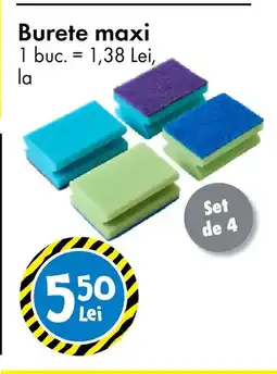 TEDI Burete maxi Ofertă