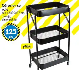 TEDI Cărucior cu role Ofertă